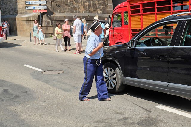 01.07.2018. Véhicules anciens. Un troisième Embouteillage plutôt fluide à Morlaix