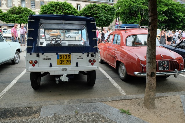 01.07.2018. Véhicules anciens. Un troisième Embouteillage plutôt fluide à Morlaix