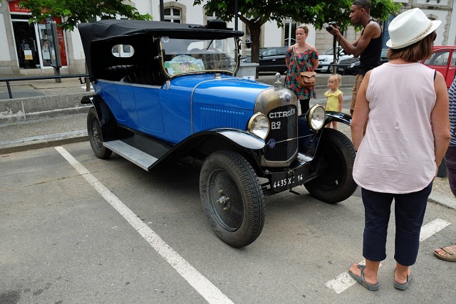 01.07.2018. Véhicules anciens. Un troisième Embouteillage plutôt fluide à Morlaix