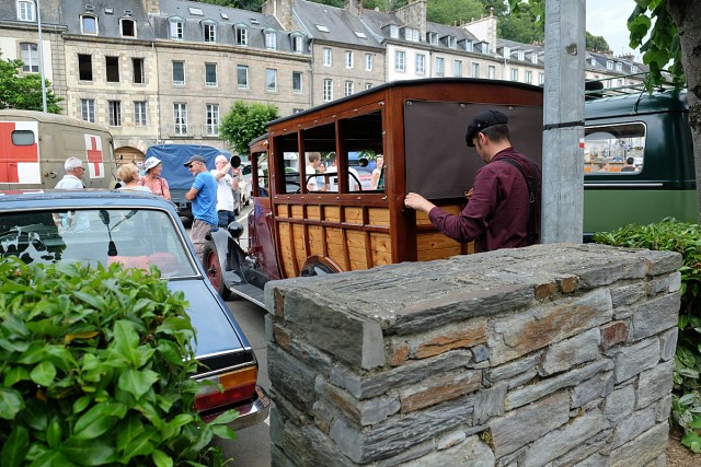 01.07.2018. Véhicules anciens. Un troisième Embouteillage plutôt fluide à Morlaix