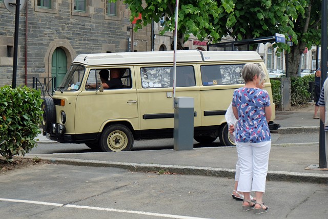 01.07.2018. Véhicules anciens. Un troisième Embouteillage plutôt fluide à Morlaix