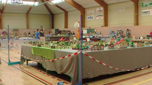14.07.2018. Des dioramas de qualité à l'exposition Playmobil de Plourin (en 3D)