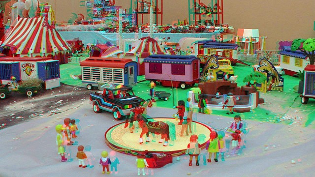 14.07.2018. Des dioramas de qualité à l'exposition Playmobil de Plourin (en 3D)