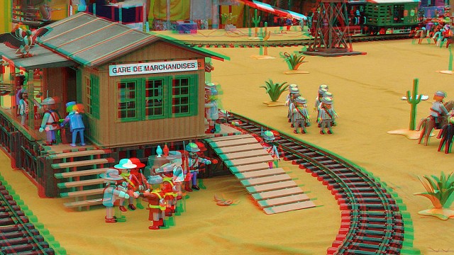 14.07.2018. Des dioramas de qualité à l'exposition Playmobil de Plourin (en 3D)