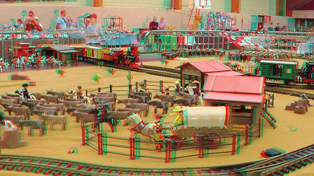 14.07.2018. Des dioramas de qualité à l'exposition Playmobil de Plourin (en 3D)