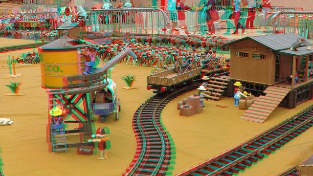 14.07.2018. Des dioramas de qualité à l'exposition Playmobil de Plourin (en 3D)