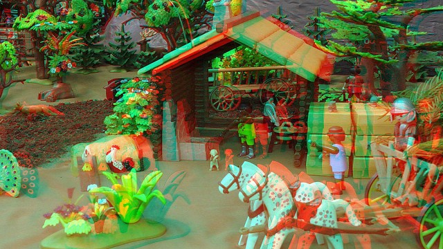 14.07.2018. Des dioramas de qualité à l'exposition Playmobil de Plourin (en 3D)