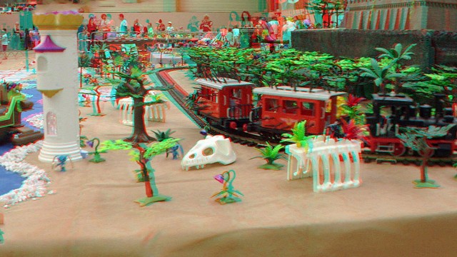 14.07.2018. Des dioramas de qualité à l'exposition Playmobil de Plourin (en 3D)