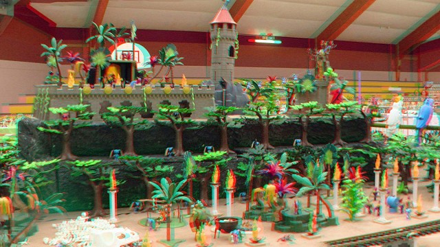 14.07.2018. Des dioramas de qualité à l'exposition Playmobil de Plourin (en 3D)