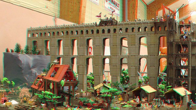 14.07.2018. Des dioramas de qualité à l'exposition Playmobil de Plourin (en 3D)