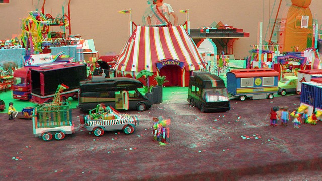 Expo Playmobil. Diorama des cirques.15 h 08.