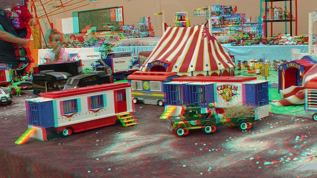 Expo Playmobil. Diorama des cirques.15 h 36.