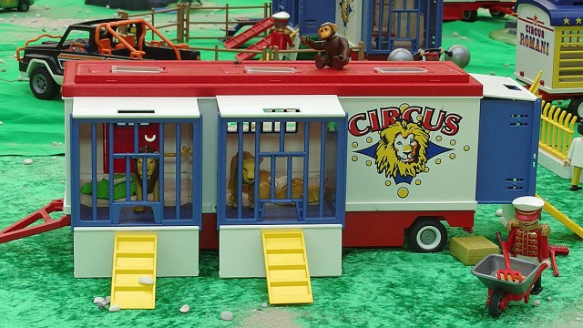 14.07.2018. Des dioramas de qualité à l'exposition Playmobil de Plourin