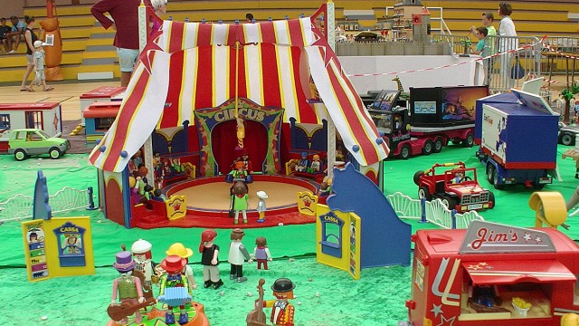 14.07.2018. Des dioramas de qualité à l'exposition Playmobil de Plourin