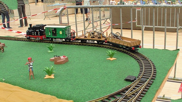 14.07.2018. Des dioramas de qualité à l'exposition Playmobil de Plourin