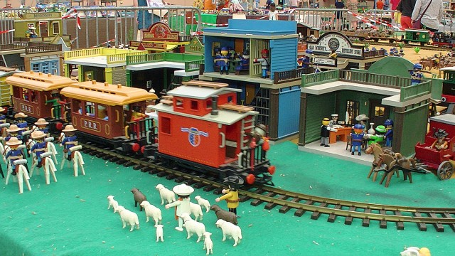 14.07.2018. Des dioramas de qualité à l'exposition Playmobil de Plourin