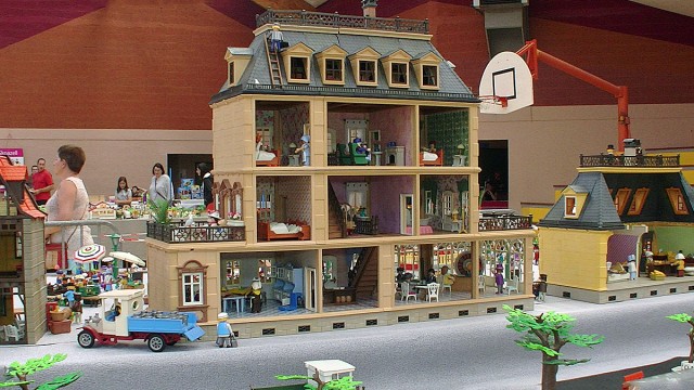 14.07.2018. Des dioramas de qualité à l'exposition Playmobil de Plourin