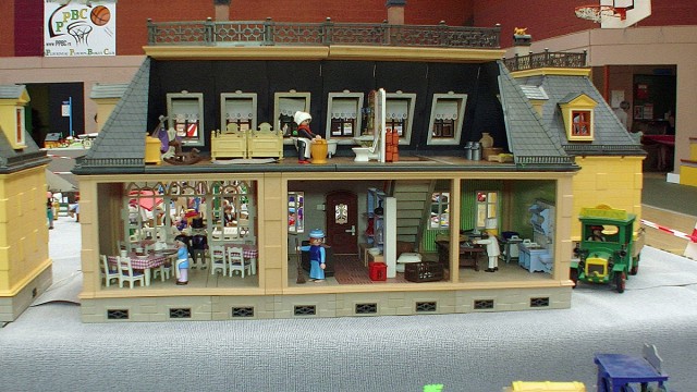 14.07.2018. Des dioramas de qualité à l'exposition Playmobil de Plourin