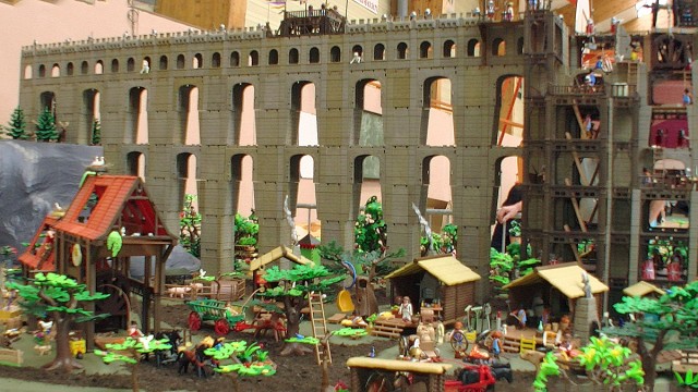 14.07.2018. Des dioramas de qualité à l'exposition Playmobil de Plourin