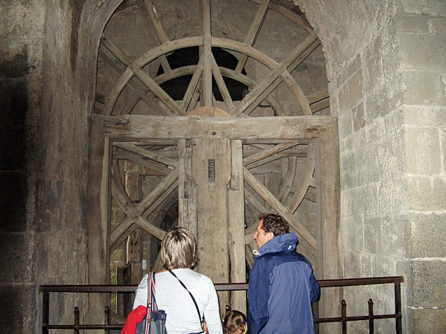 30/39. Mont-Saint-Michel : le monte-charge. Mar 03.07.2007, 16:20.