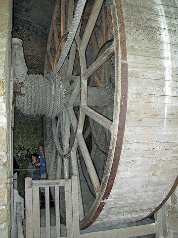32/39. Mont-Saint-Michel : le roue du monte-charge. Mar 03.07.2007, 16:21.