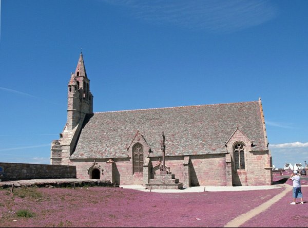 4/7. La chapelle de la Joie à Saint-Guénolé. Mar 31.07.2007.