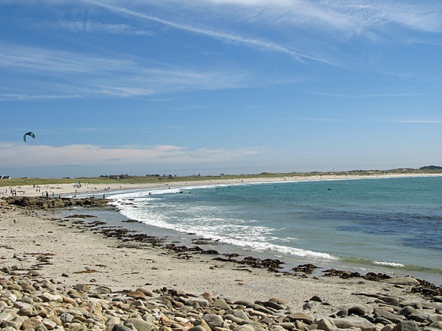 13/21. Pointe de la Torche : la plage sud. Mer 16.07.2008 - 16:38.