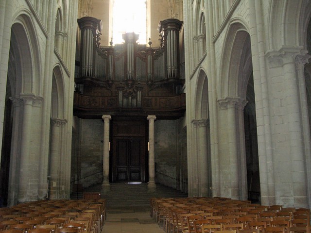 36/48. Fécamp. L'Abbatiale de la Trinité. L'orgue. Ven 17.04.2009 - 17:24.
