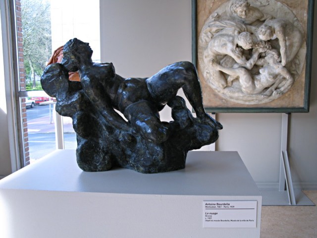 13/69. Calais. Musée des Beaux-Arts. Antoine Bourdelle, Le Nuage. Mer 22.04.2009 - 10:15.