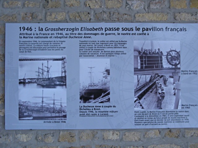 45/69. Dunkerque. Histoire du trois-mâts Duchesse Anne. Mer 22.04.2009 - 16:05.