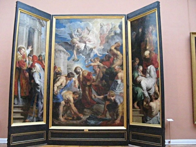 6/62. La Lapidation de saint Etienne, par Pierre-Paul Rubens. Lun 27.04.2009 - 10:04.
