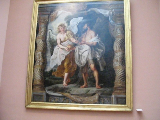 8/62. Le Prophète Elie et l'ange, par Pierre-Paul Rubens. Lun 27.04.2009 - 10:10.
