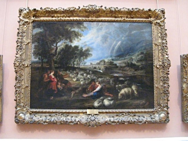 12/62. Valenciennes. Paysage à l'arc-en-ciel, par Rubens et son atelier. Lun 27.04.09 10:23.
