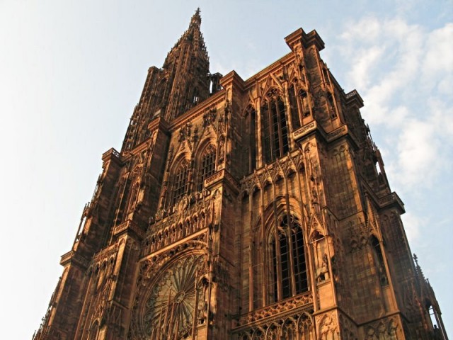 48/56. Strasbourg.  La cathédrale. Ven 01.05.2009 - 19:15.