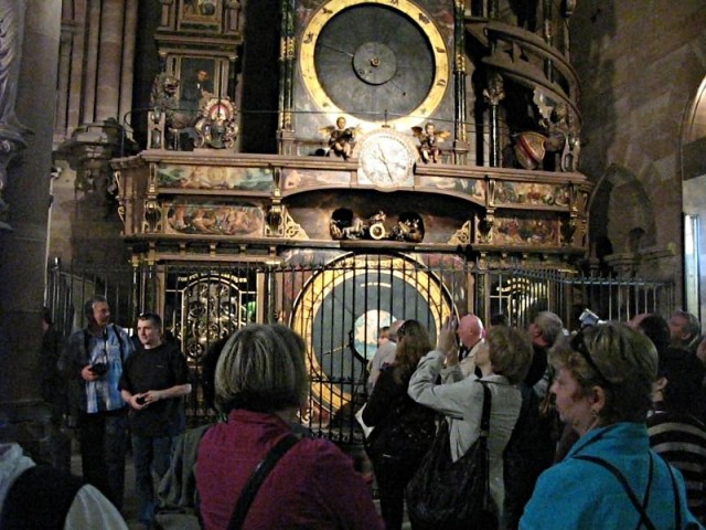 26/31. Strasbourg. Cathédrale Notre-Dame. L'horloge astronomique. Sam 02.05.2009 - 10:28.