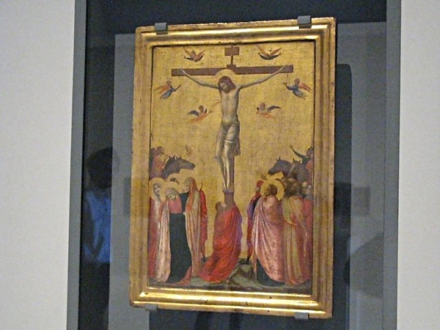 9/58. Musée des Beaux-Arts. La Crucifixion, par Giotto (vers 1320-1325). 2/5/2009. 11:50.