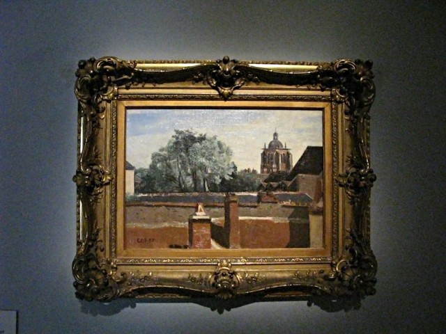 28/58. Strasbourg. Saint-Paterne d'Orléans, par Jean-Baptiste Corot (vers 1845). Sam 2/5/2009. 13:08.