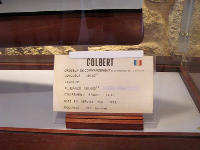 42/48. Saint-Brévin-les-Pins. Musée de la Marine. Les caractéristiques du &laquo;&nbsp;Colbert&nbsp;&raquo;. Mar 11/8/2009 17:00.