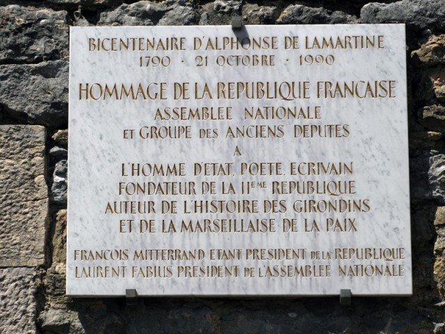 4/12. L'hommage pour le bicentenaire de Lamartine. 29.05.2011, 15:29.