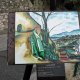 04/28. Haut-de-Cagnes. Paysage de Cagnes par André Derain. A gauche, la porte de Saint-Paul.