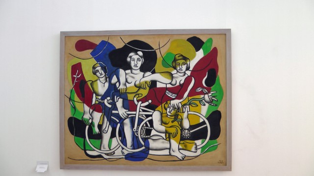 07/36. Biot. Musée Fernand Léger. Les quatre cyclistes, 1943-1948.