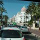 3/4. Hôtel Négresco à Nice. Seule photo du voyage vers Monaco. Sans quitter le volant ! 10:34.