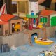 19/32. Salon du Playmobil à Morlaix. Le quai des pêcheurs.