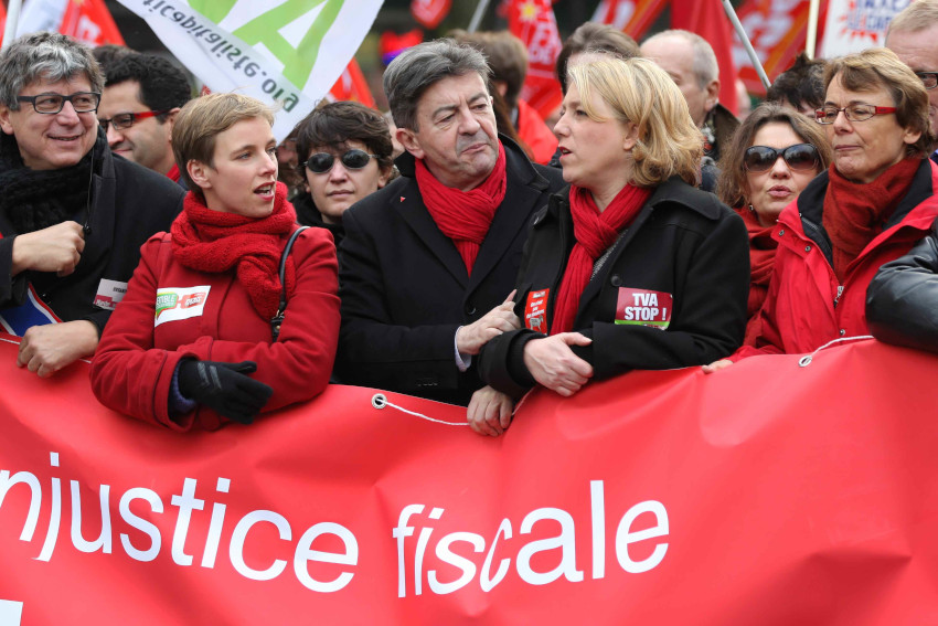 1/27. Révolution fiscale : Mélenchon marche sur Bercy. © Michel Stoupak. Dim 01.12.2013, 14h04m48.