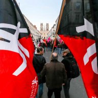 06.03.2014. Orléans : manifestation contre la venue de Marine Le Pen