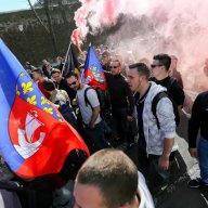 09.03.2014. Paris : manifestation contre l’immigration et l’islamisation