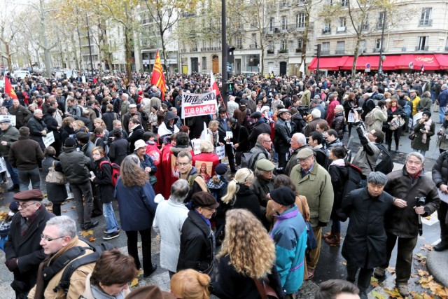 15/27. L’Institut Civitas mobilise contre le mariage homosexuel. © Photo Michel Stoupak. Dim 18.11.2012.