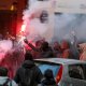 17/26. 16h49m50. Dim 09.02.2014. Les « antifas » défilent contre le fascisme et l’homophobie. © Michel Stoupak.