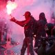 23/26. 16h50m17. Dim 09.02.2014. Les « antifas » défilent contre le fascisme et l’homophobie. © Michel Stoupak.