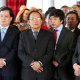 15/24. 16h35m22. Sam 15.02.2014. Le ministre vietnamien Hoang Tuan Anh lance la fête du Têt. © Michel Stoupak.